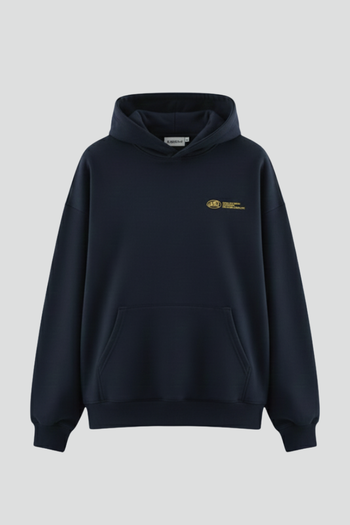 Damska Bluza z Kapturem i Nadrukiem na Przodzie