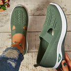 Sneakers slip-on donna, senza lacci, suola flessibile, traspiranti