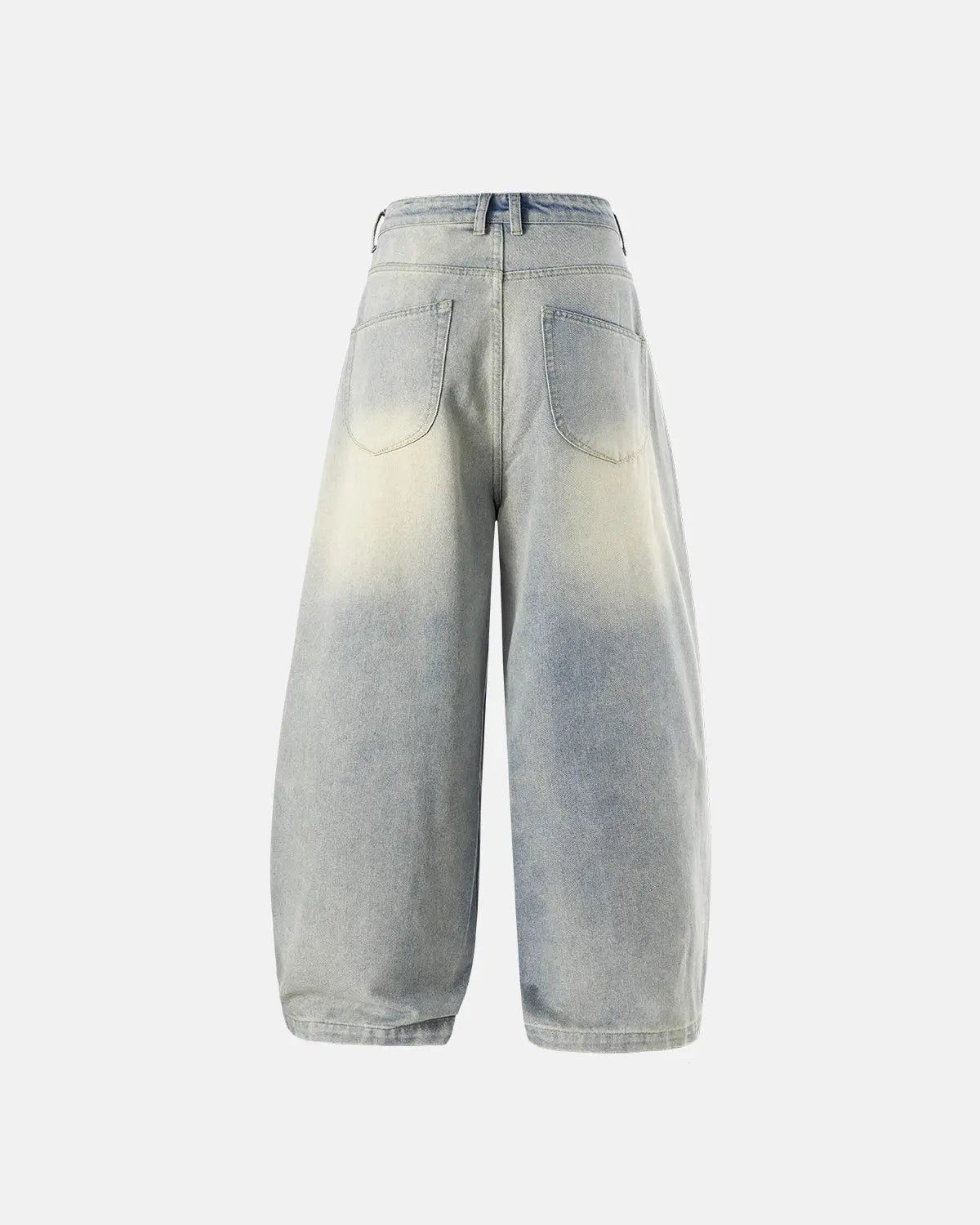 Meget brede jeans til damer med læg og lange ben