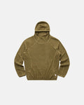 Sudadera unisex con capucha, manga larga y textura marcada