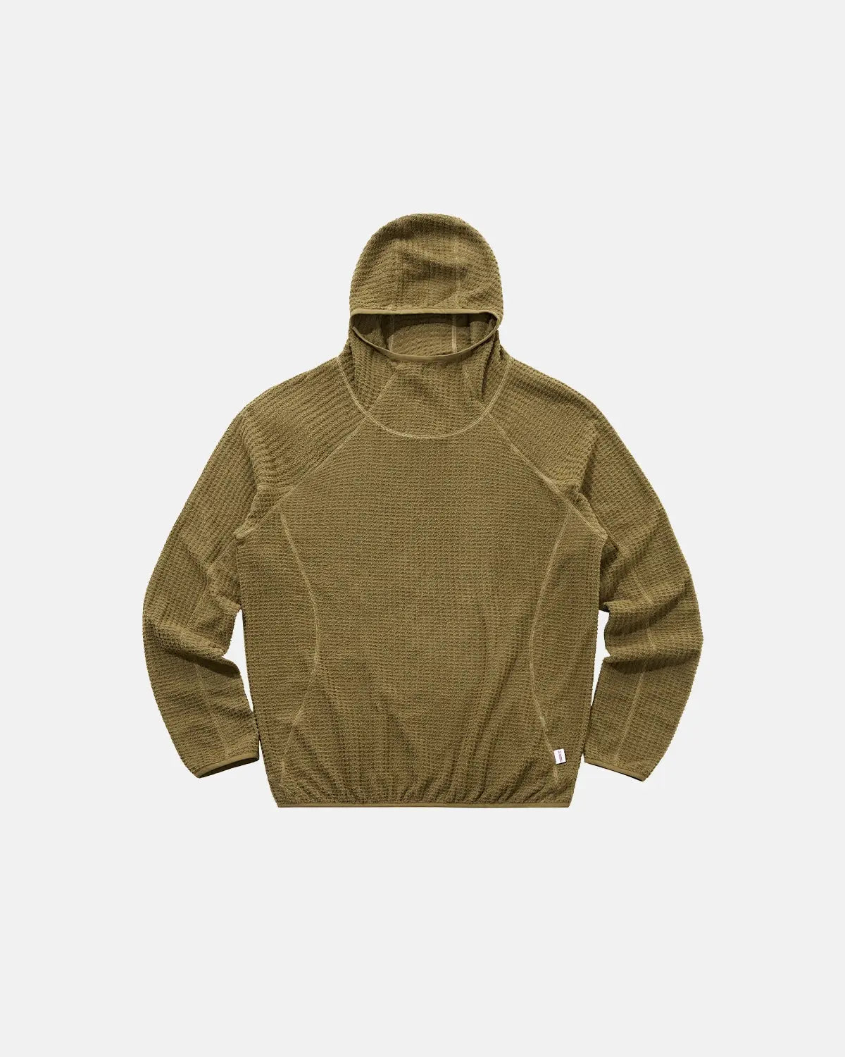 Sudadera unisex con capucha, manga larga y textura marcada
