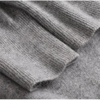 Pull homme classique à col rond, manches longues