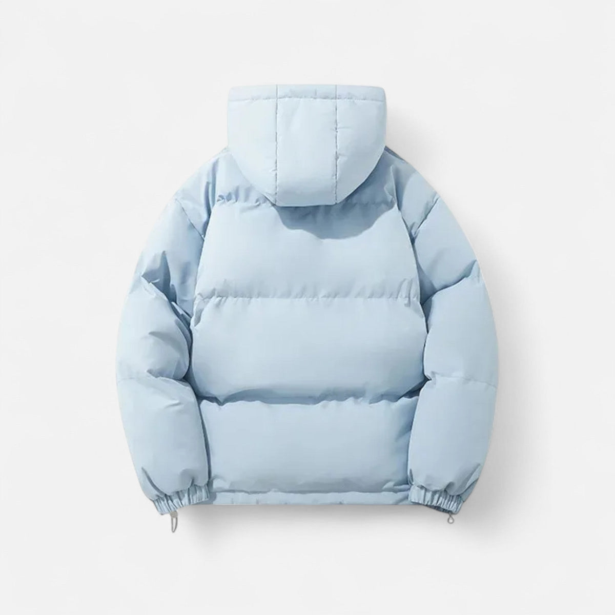 Veste matelassée unisexe à capuche et zip