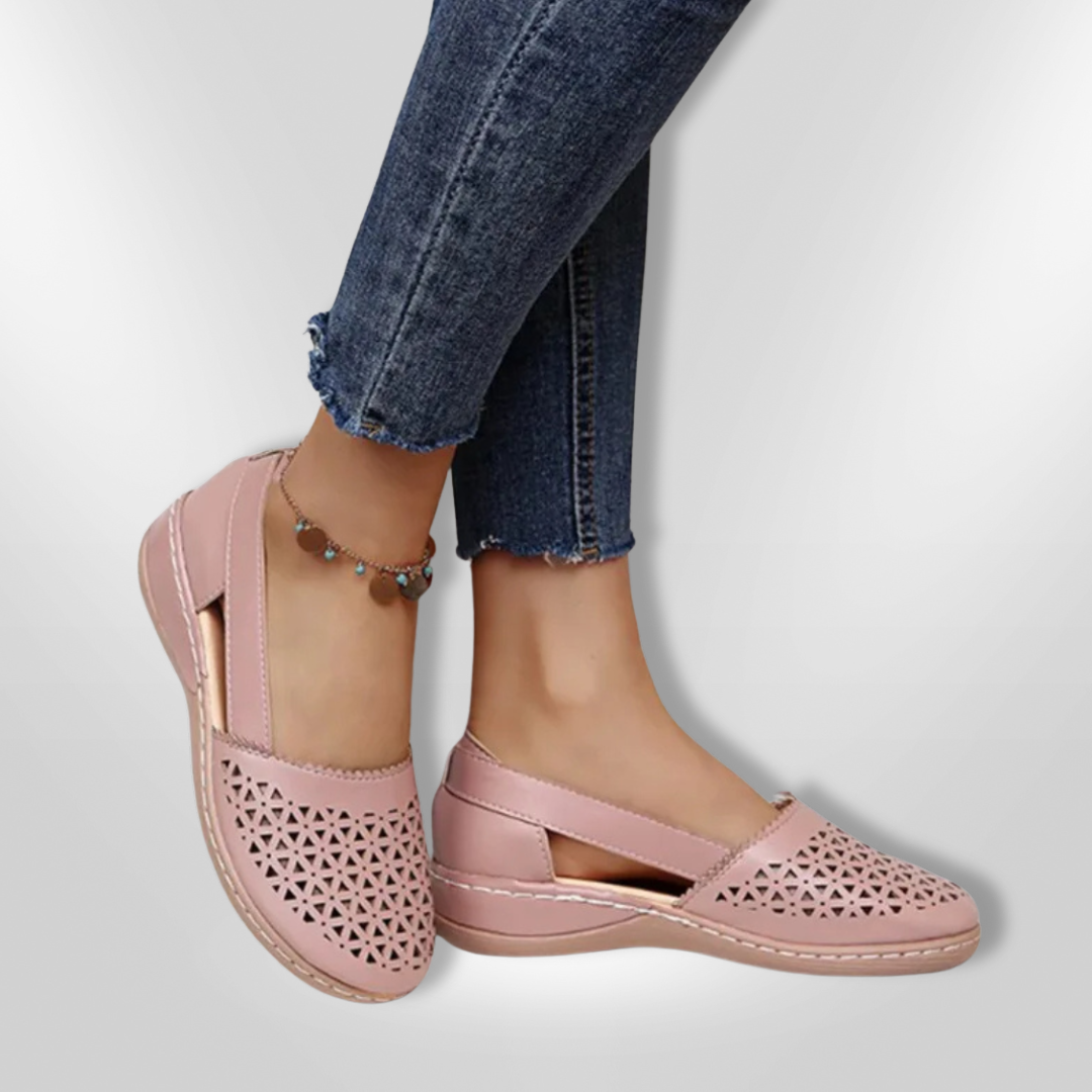 Scarpe ortopediche donna, traspiranti, soletta imbottita, sostegno completo