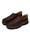 Mocassini donna slip-on con cuciture decorative