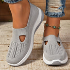 Sneakers slip-on donna, senza lacci, suola flessibile, traspiranti