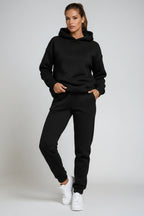 Ensemble survêtement femme avec sweat à capuche et jogger