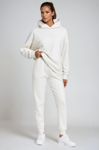 Ensemble survêtement femme avec sweat à capuche et jogger