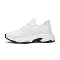 Sneakersy uniseks na profilowanej platformie ze sznurowaniem