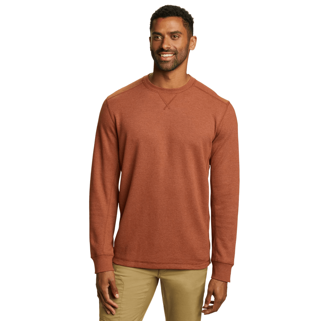 T-shirt termica uomo a maniche lunghe, girocollo