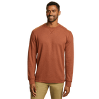 T-shirt termica uomo a maniche lunghe, girocollo