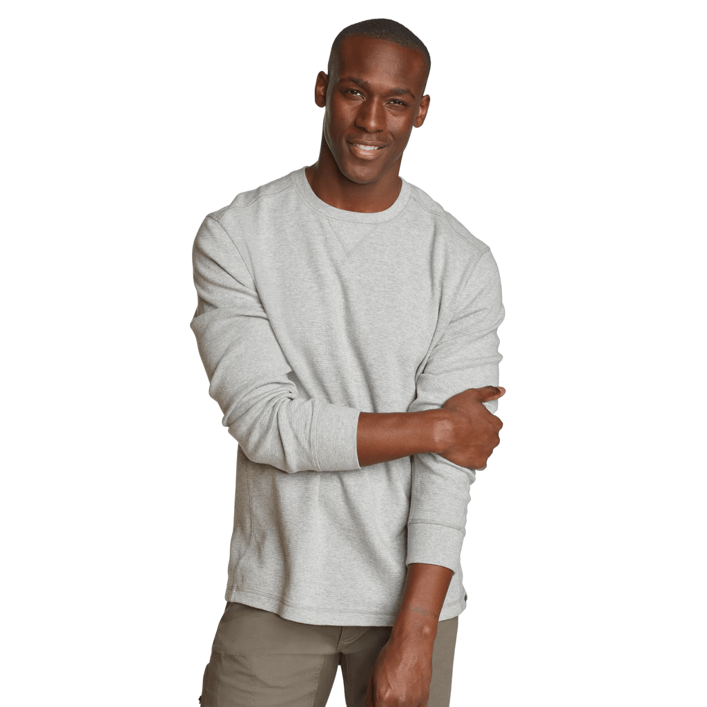 T-shirt termica uomo a maniche lunghe, girocollo