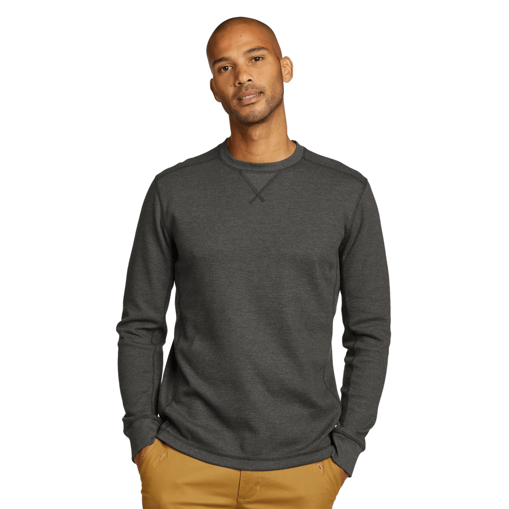 T-shirt termica uomo a maniche lunghe, girocollo