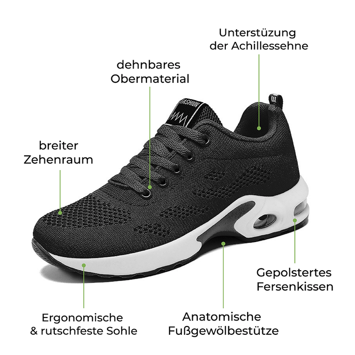 Sneakers ortopediche donna, soletta ammortizzata, traspiranti, leggere