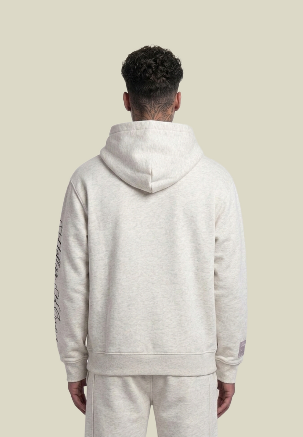 Sweat à capuche femme gris clair avec poche kangourou