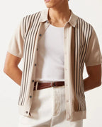 Polo donna in maglia con colletto