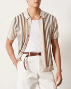 Polo donna in maglia con colletto