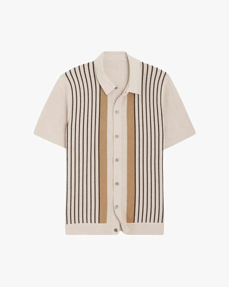 Polo donna in maglia con colletto