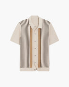 Polo donna in maglia con colletto