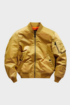 Blouson bomber homme aviateur à col montant et zip