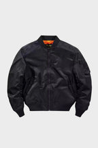 Blouson bomber homme aviateur à col montant et zip