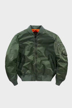 Blouson bomber homme aviateur à col montant et zip