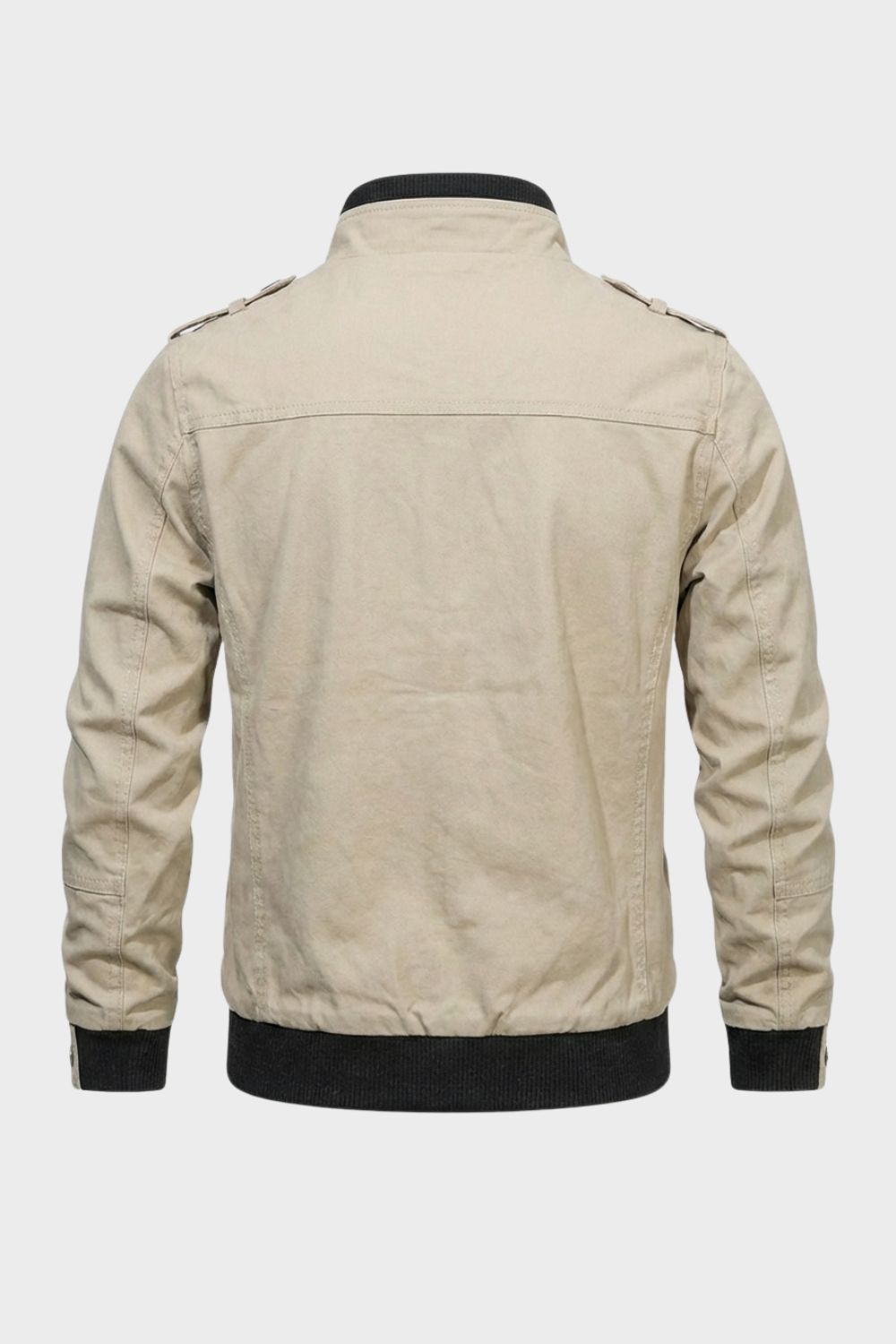 Veste homme à col montant et poches