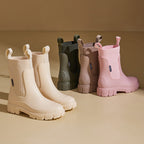 Bottines Chelsea femme à semelle épaisse