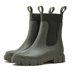 Bottines Chelsea femme à semelle épaisse
