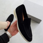 Mocassini donna slip-on con punta ovale e suola piatta