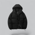 Parka acolchoada de homem com capuz