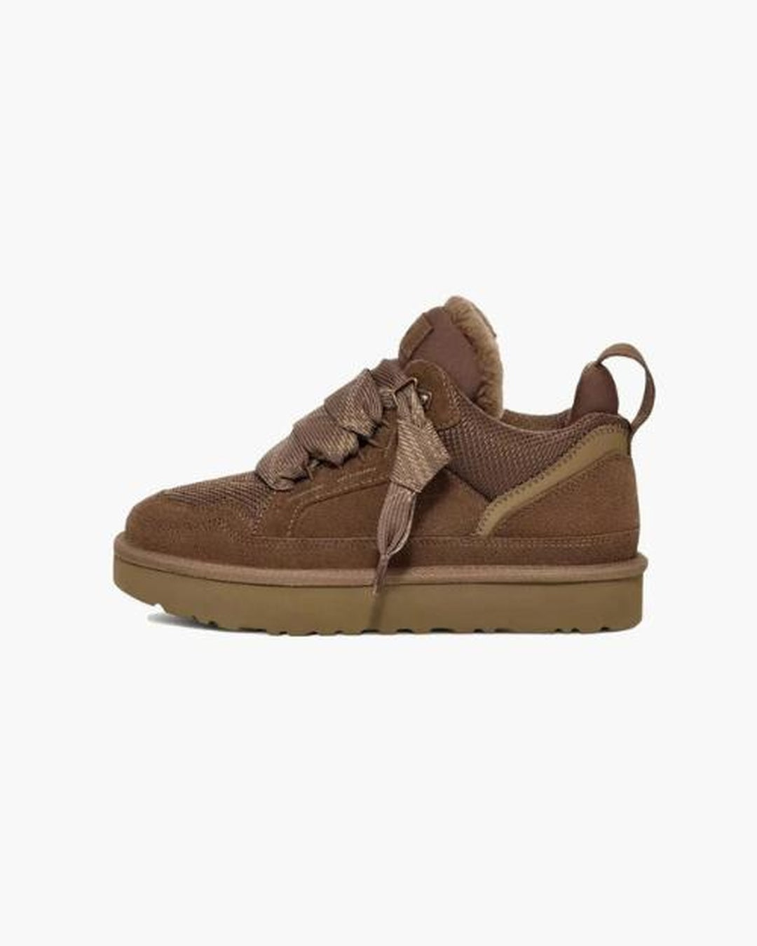 Damskie zimowe sneakersy z futrzaną podszewką