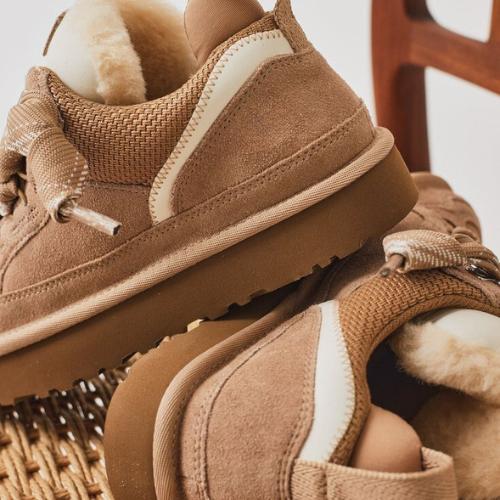 Damskie zimowe sneakersy z futrzaną podszewką