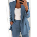 Completo donna due pezzi stile tailleur con giacca