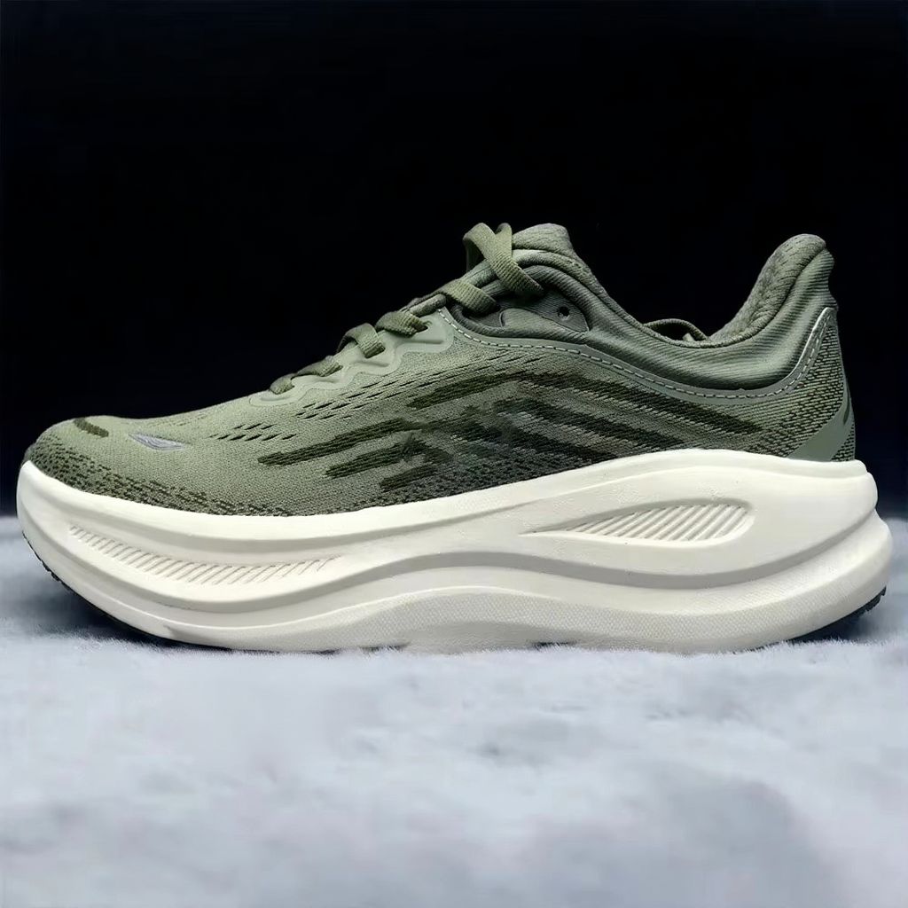 Damskie sneakersy z dzianiny na grubej profilowanej podeszwie