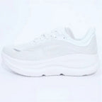Sneakers in maglia donna con suola spessa