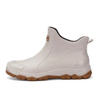 Bottes de pluie femme courtes, à enfiler, semelle résistante
