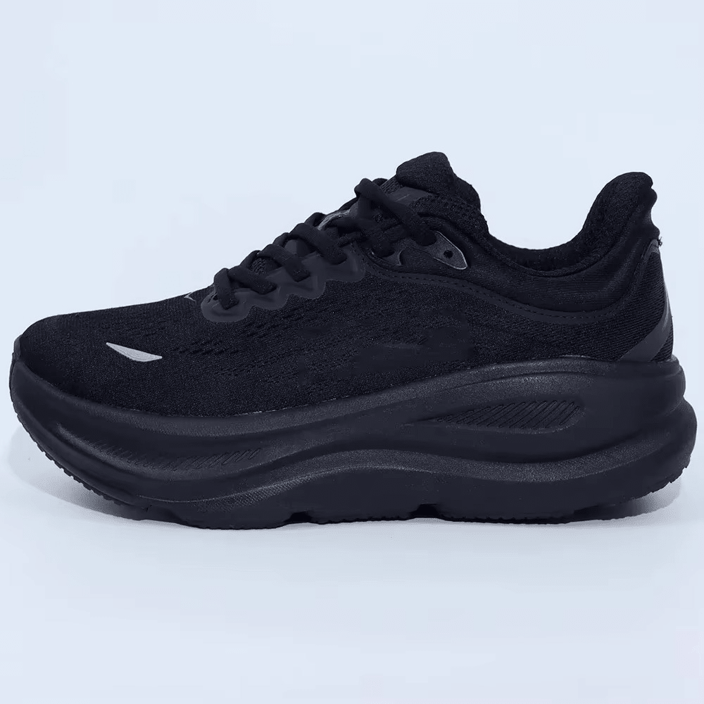 Damskie sneakersy z dzianiny na grubej profilowanej podeszwie