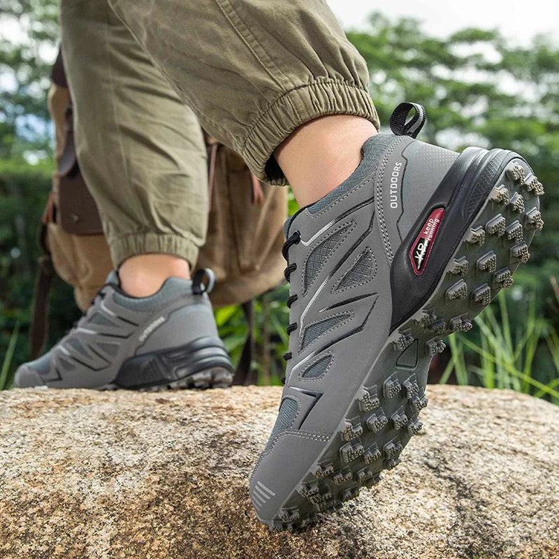 Scarpe da trekking basse uomo stringate da terreno