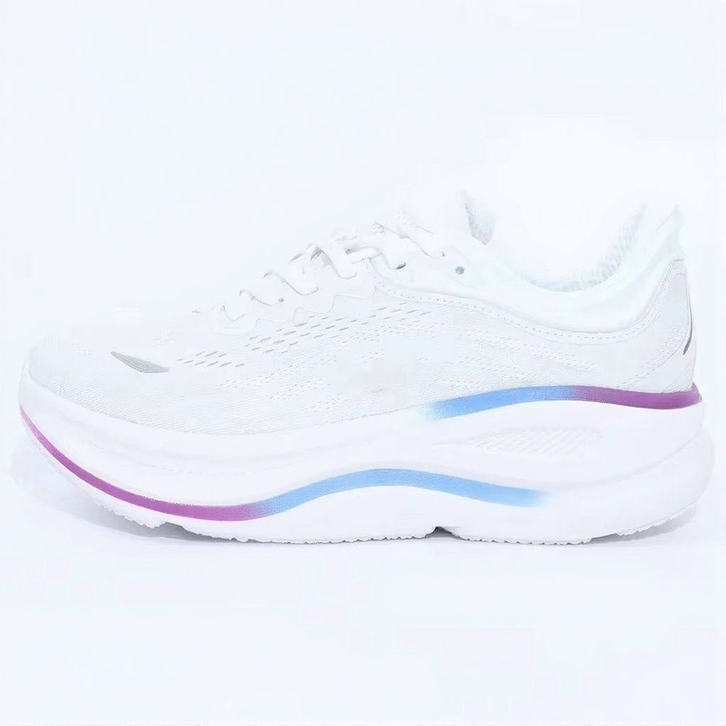 Damskie sneakersy z dzianiny na grubej profilowanej podeszwie