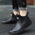 Bottines femme à enfiler, semelle crantée