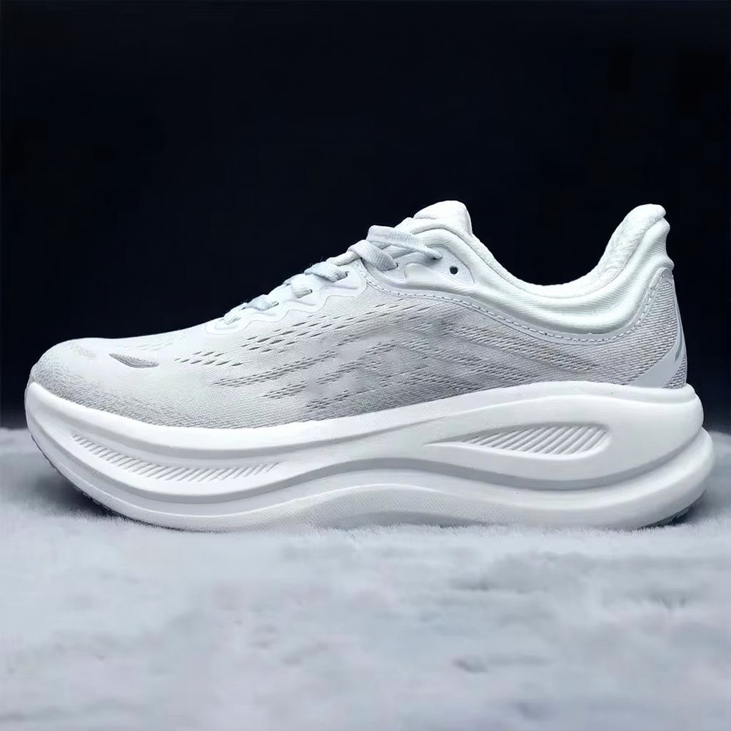 Damskie sneakersy z dzianiny na grubej profilowanej podeszwie