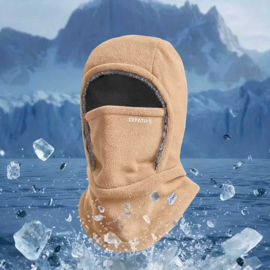 Cagoule mixte 3 en 1 avec protection du visage