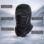 Cagoule mixte 3 en 1 avec protection du visage