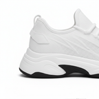 Sneakersy uniseks na profilowanej platformie ze sznurowaniem