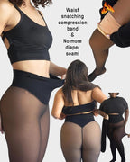 Leggings moldeadores de mujer de talle alto