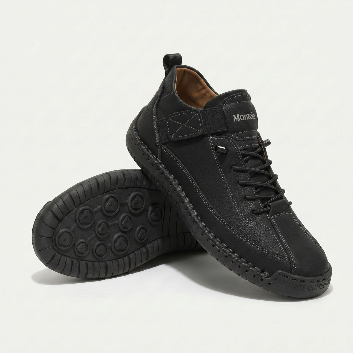 Sneakers unisex alte con lacci e cinturino