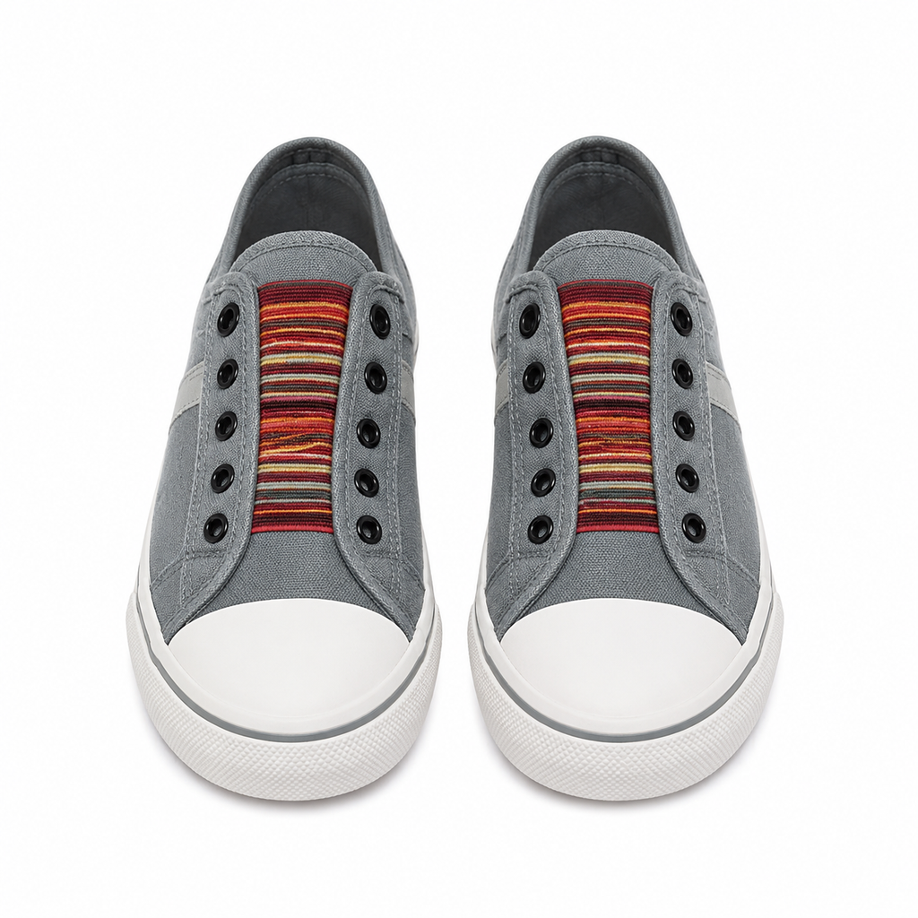 Zapatillas de mujer sin cordones de malla, antideslizantes, verano, 4 colores