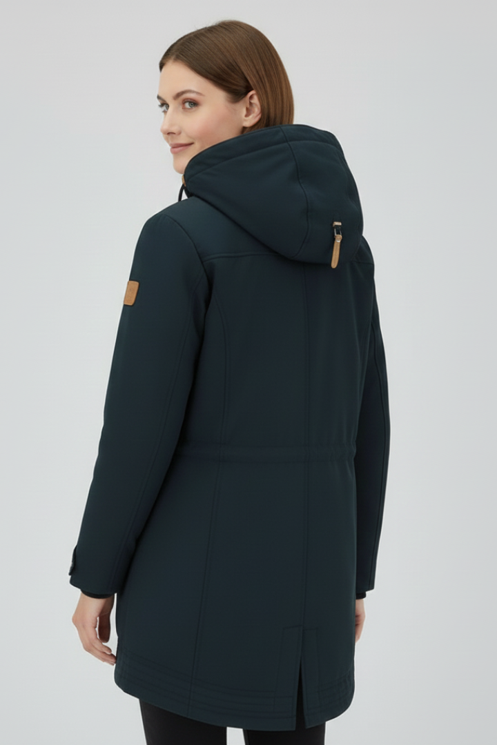 Damska Parka z Kapturem