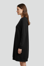 Rochie mini de damă cu mâneci lungi